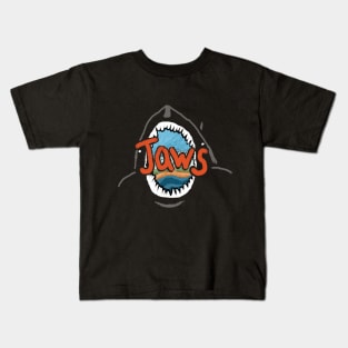 Jaws Cartoon Kids T-Shirt